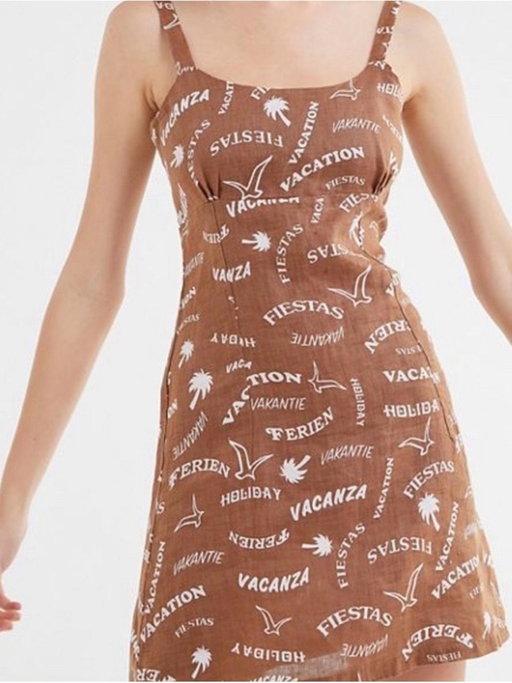Holiday the Label by Emma
Mulholland Maldives Linen Brown Vacation